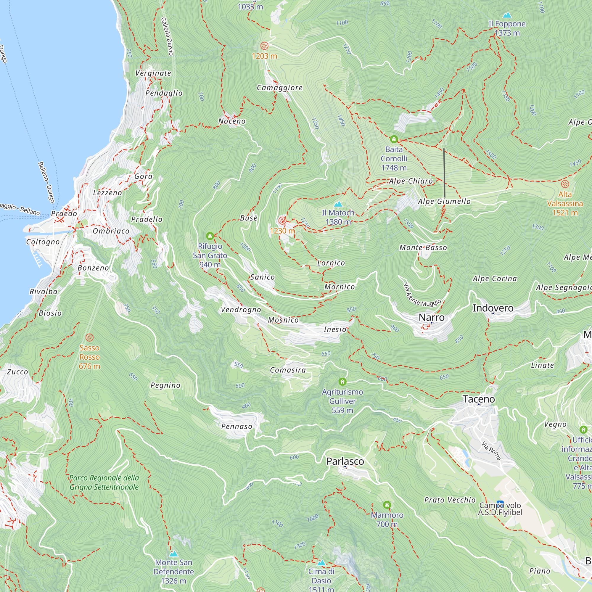 Scuola Maria map