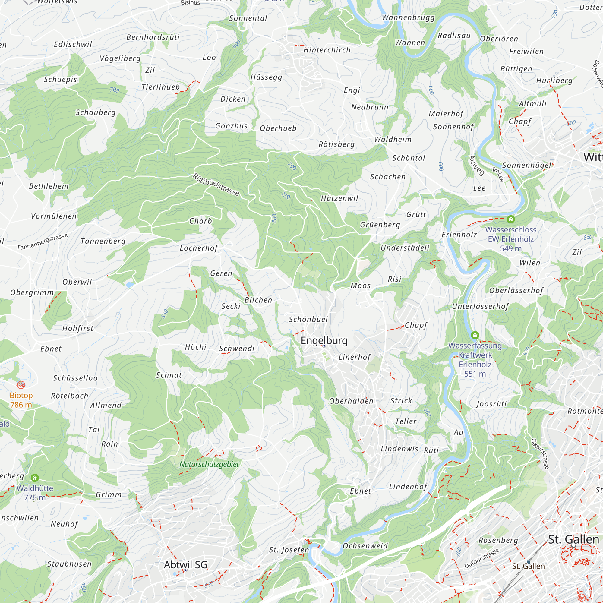 Jägerhaus map