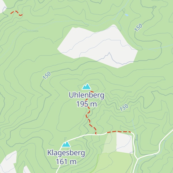 Map of Uhlenberg