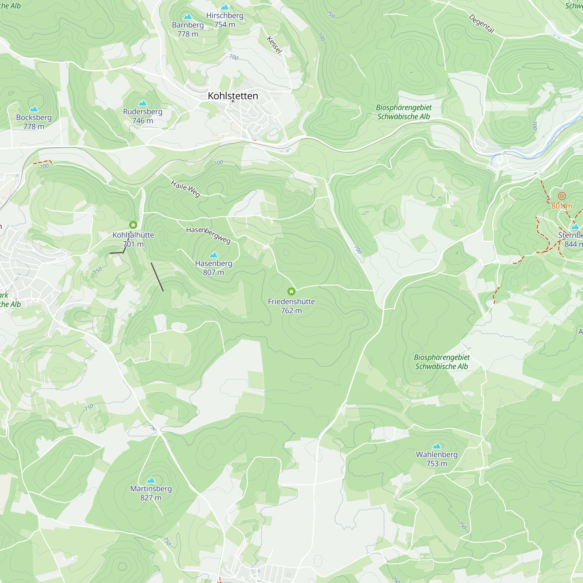 Friedenshütte map