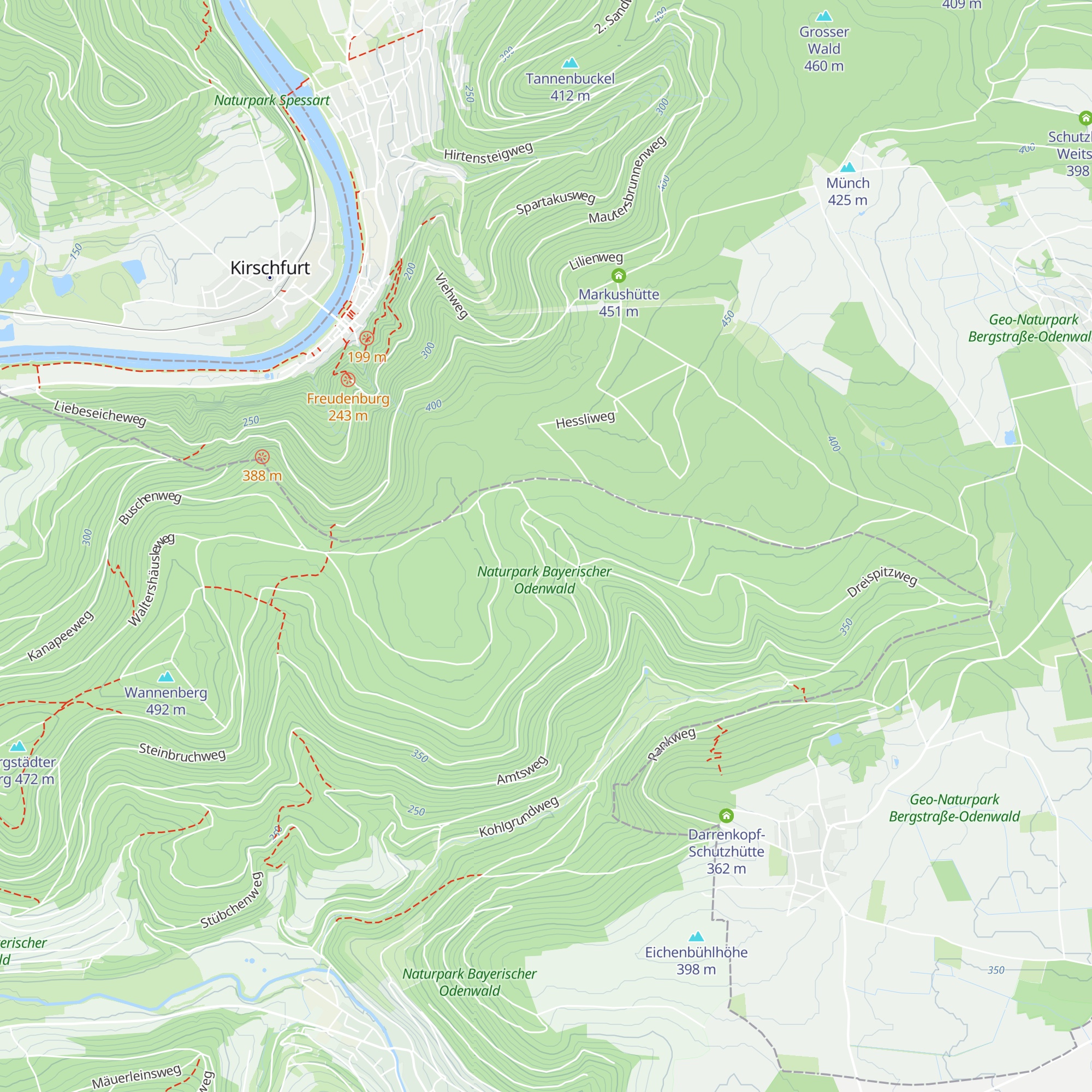 Winterhelt-Hütte map