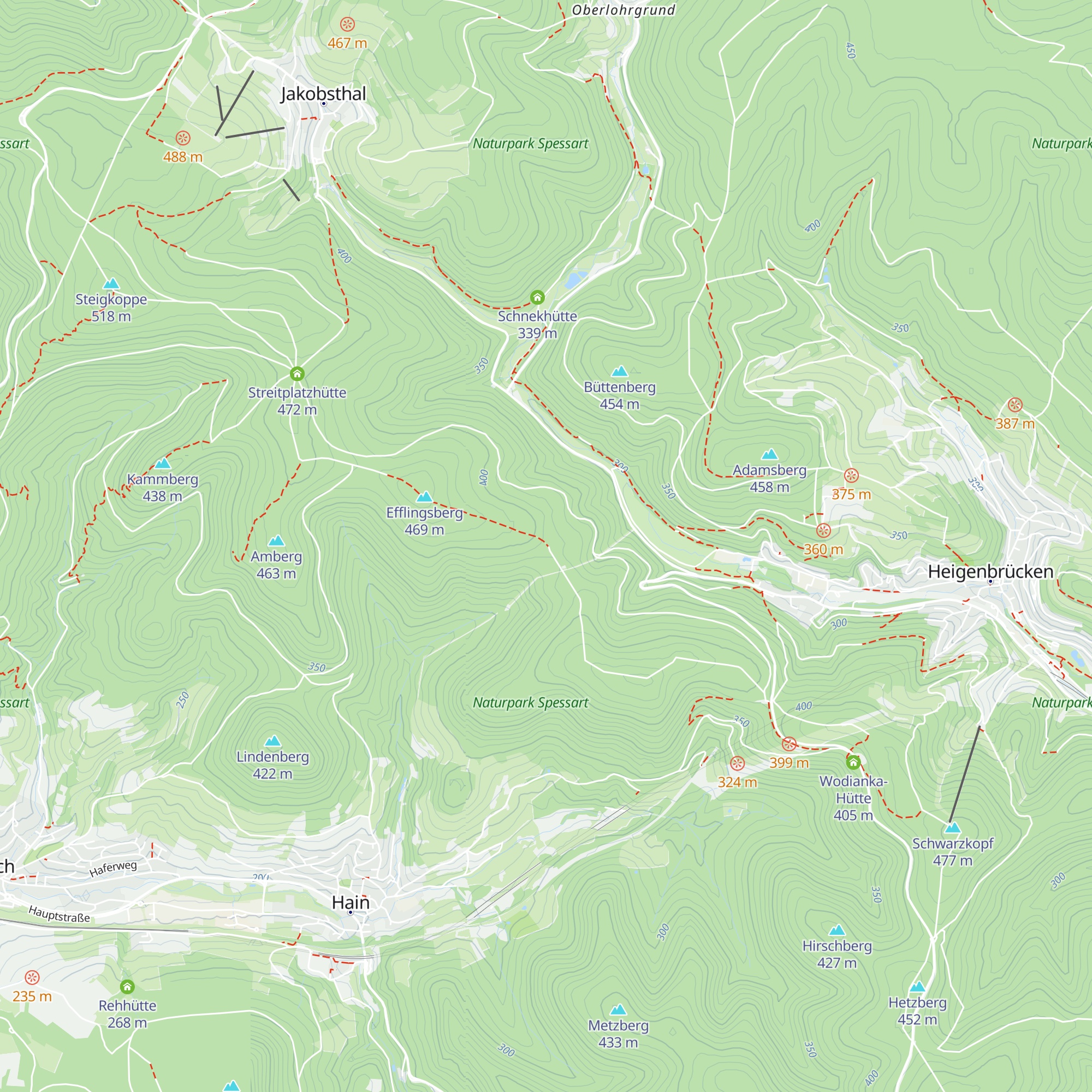 Andreas Berbig-Hütte map