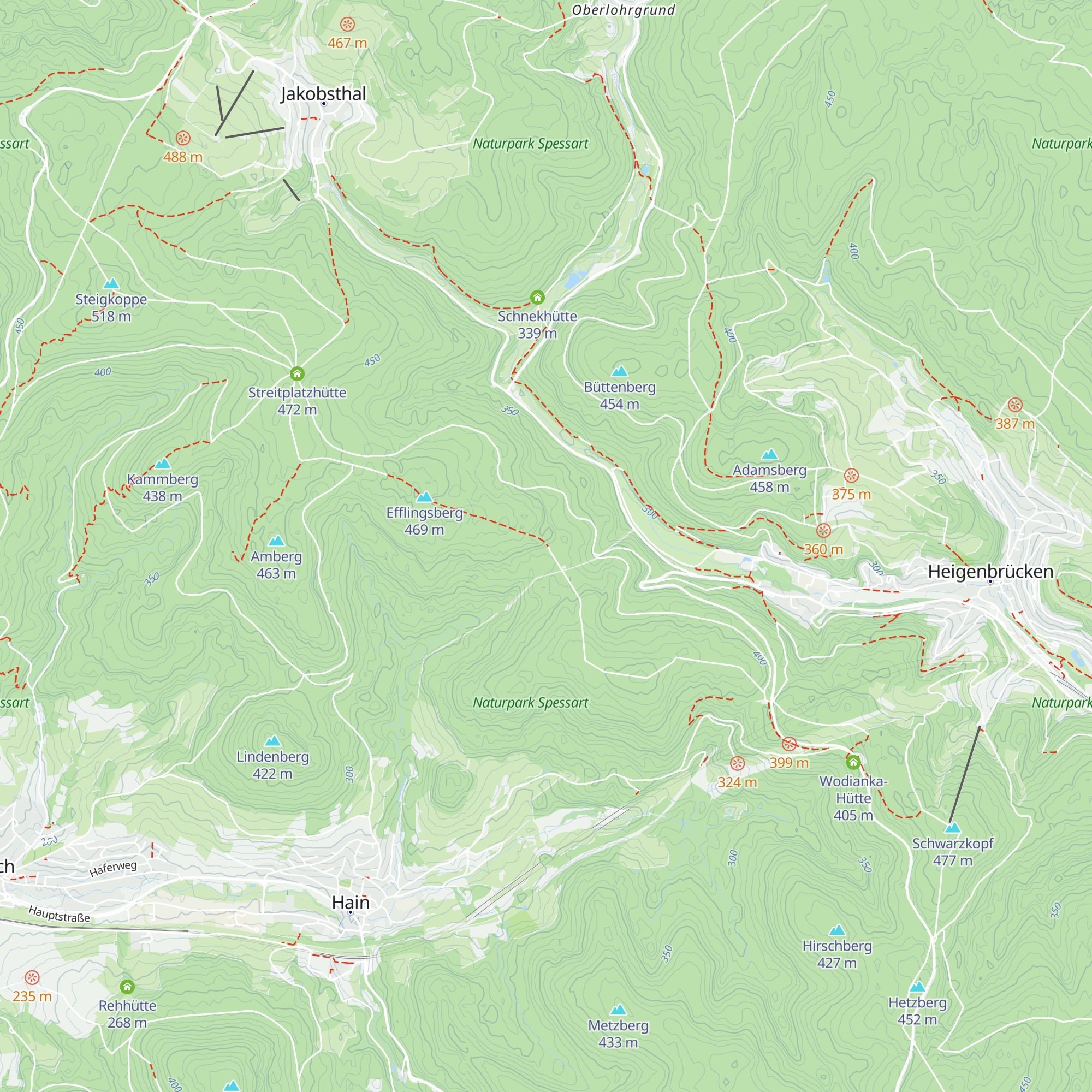 Andreas Berbig-Hütte map