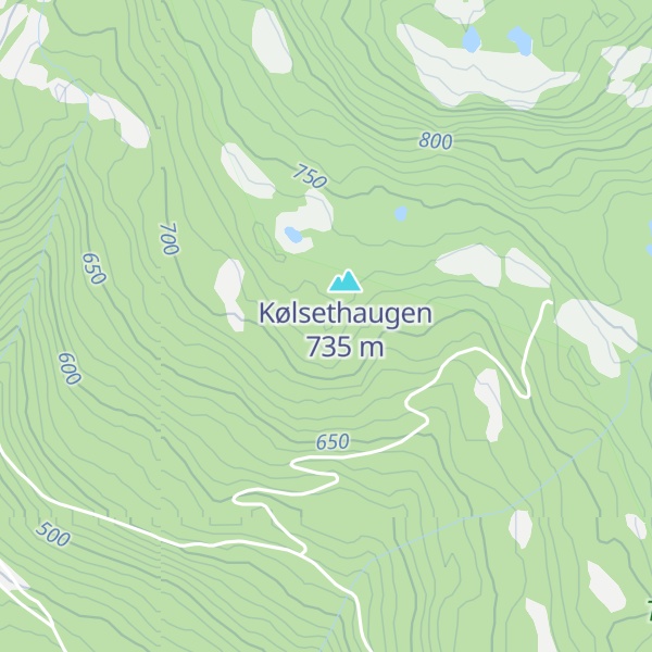 Map of Hestespreng