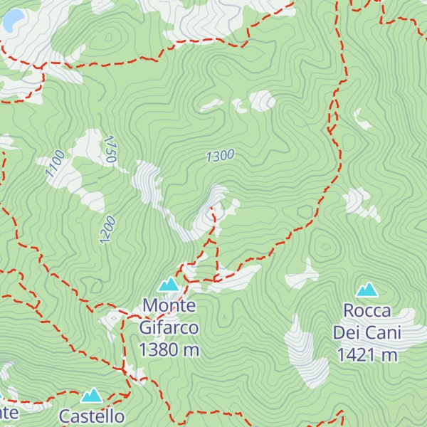 Map of Monte Roccabruna