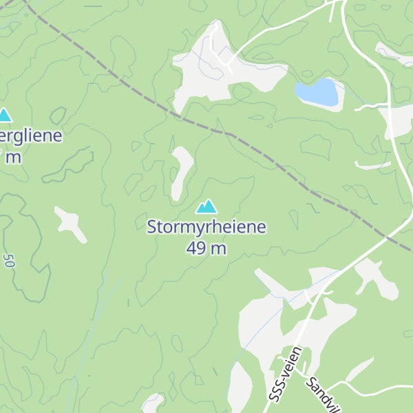 Map of Stormyrheiene