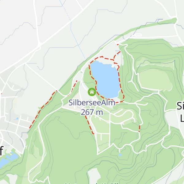 Map of SilberseeAlm