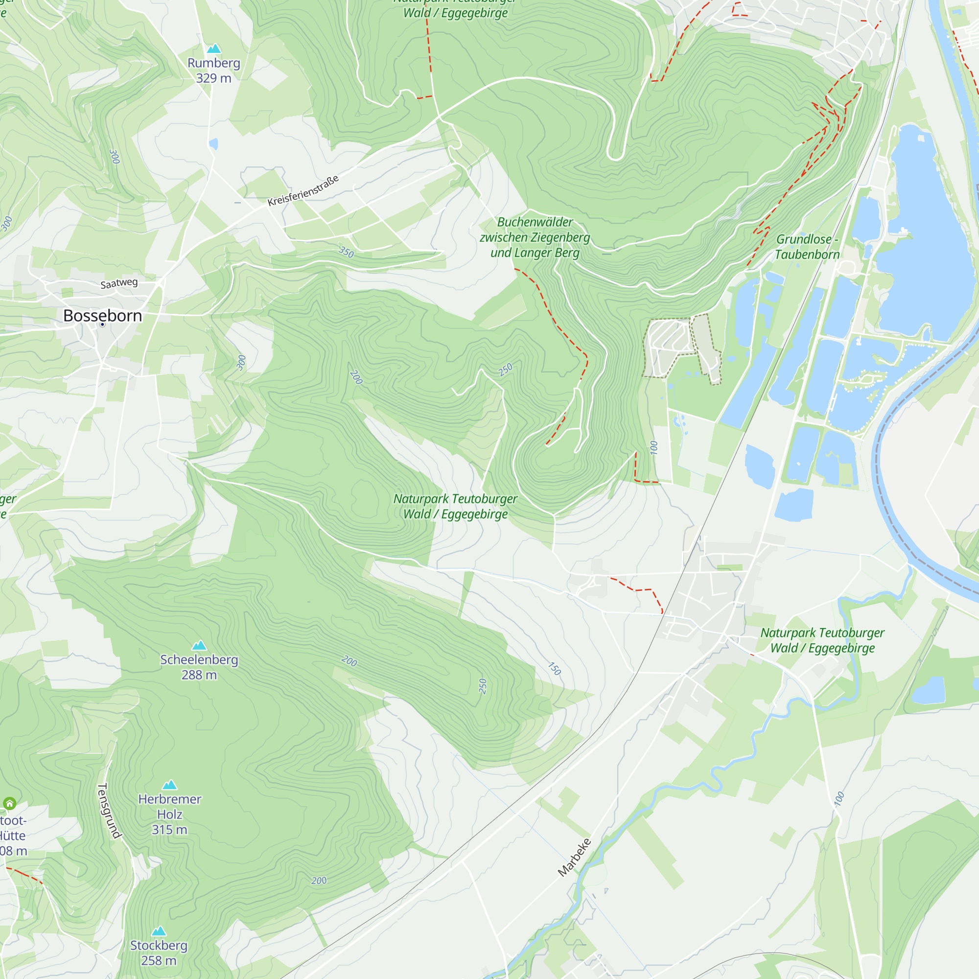 Ohrentalhütte map