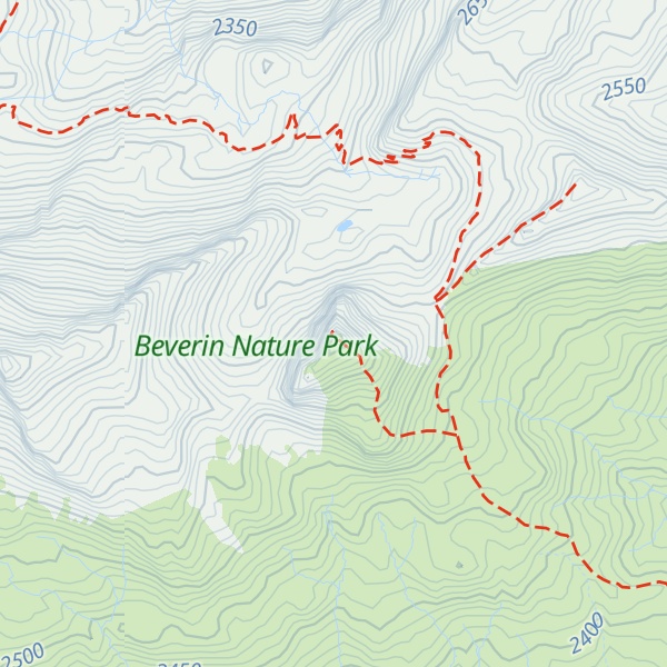 Map of Piz Tarantschun