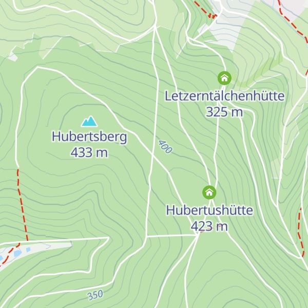 Map of Schutzhütte Hörders Stein