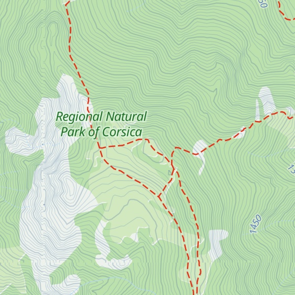 Map of Monte Muffraje