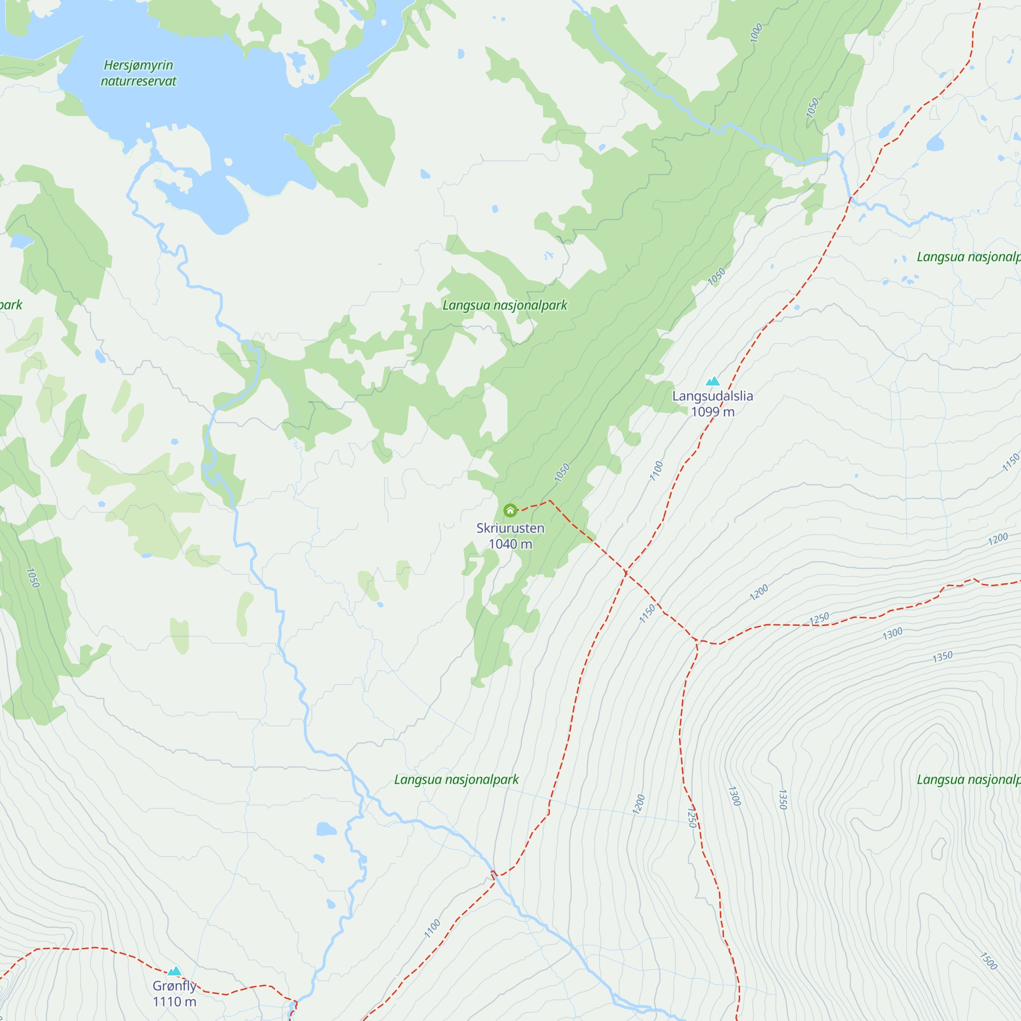 Skriurusten map