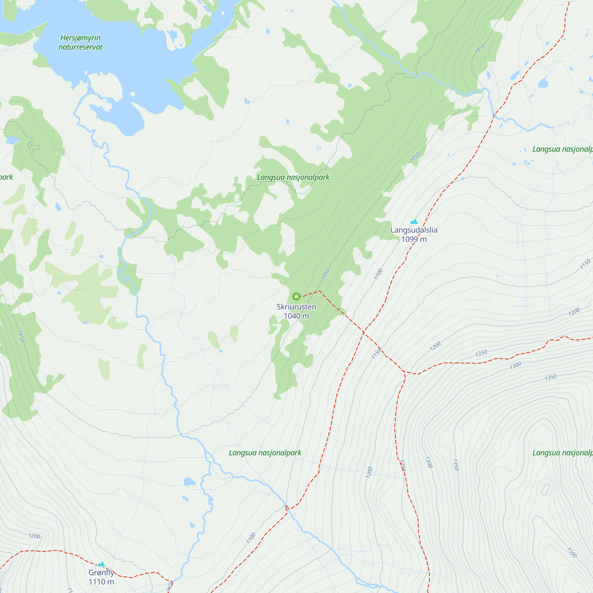 Skriurusten map