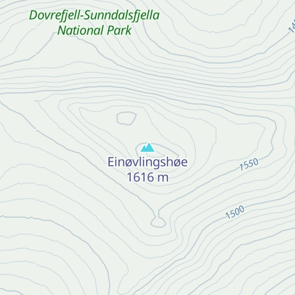 Map of Einøvlingshøe