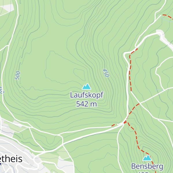Map of Laufskopf