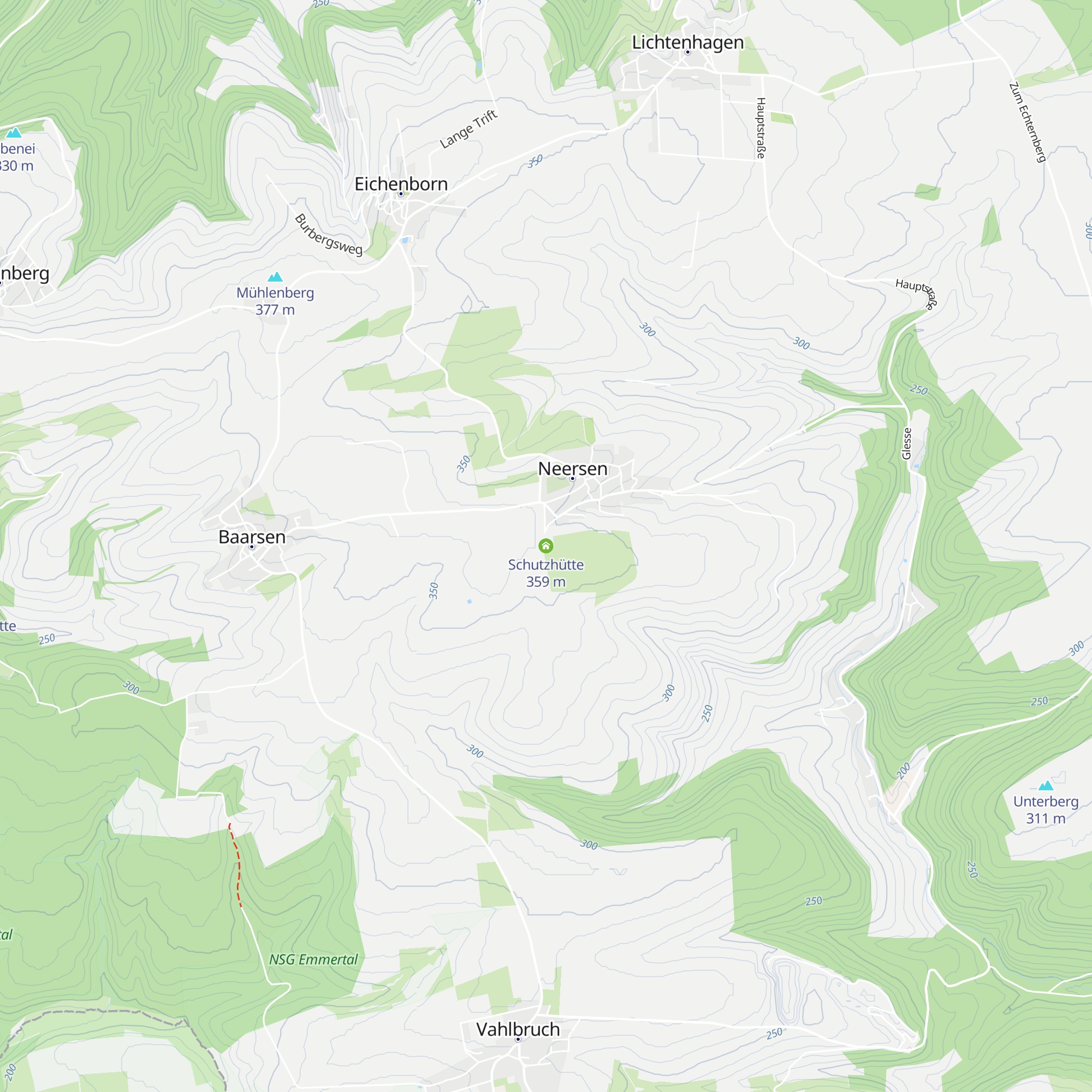 Schutzhütte map