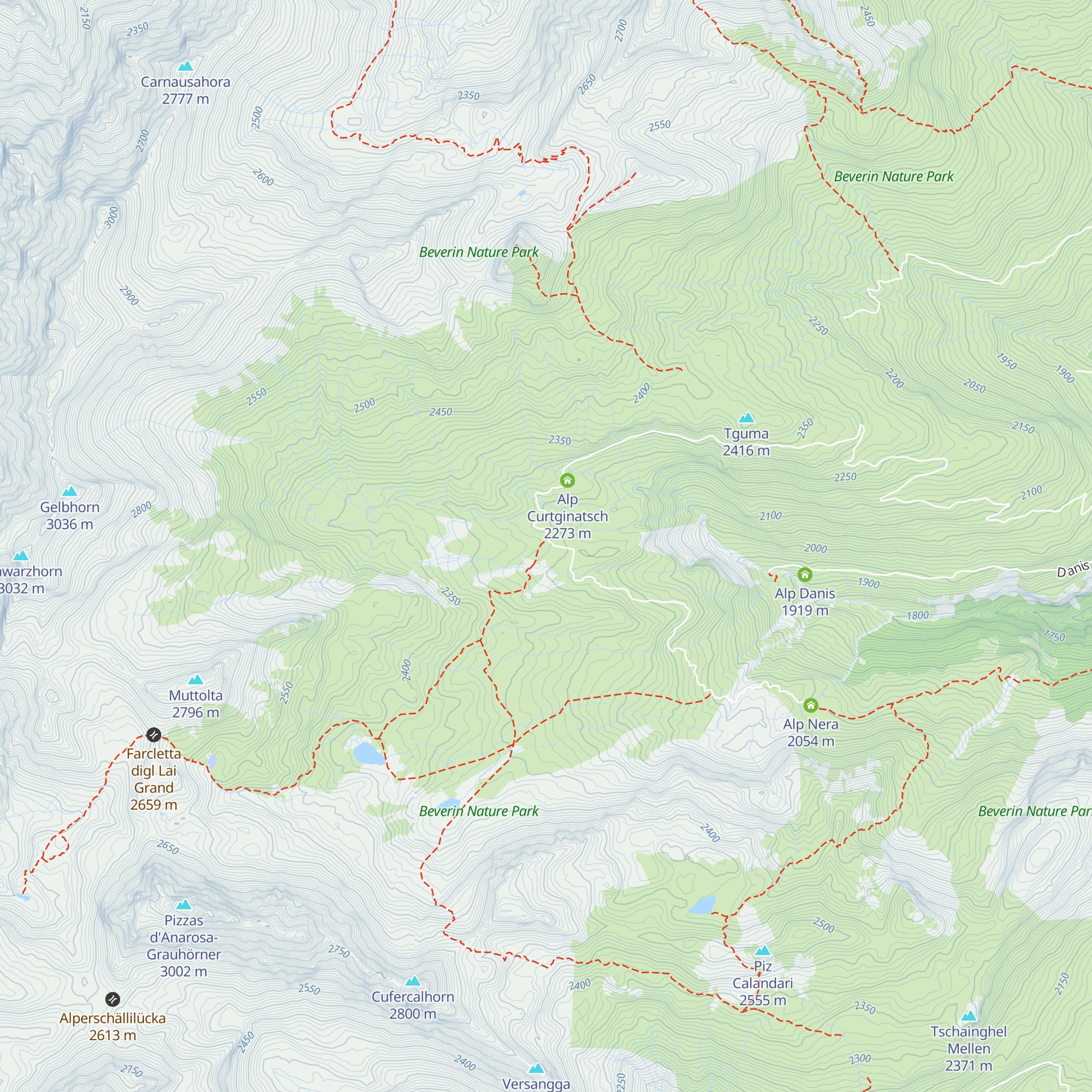Alp Nurdagn map