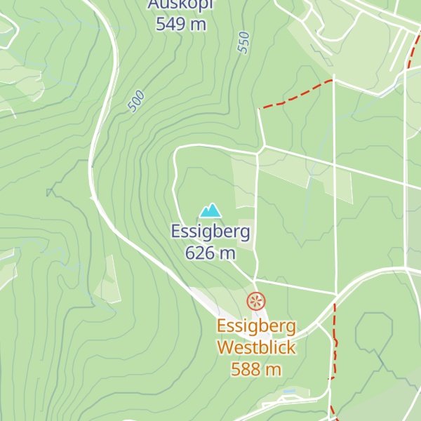 Map of Essigberg