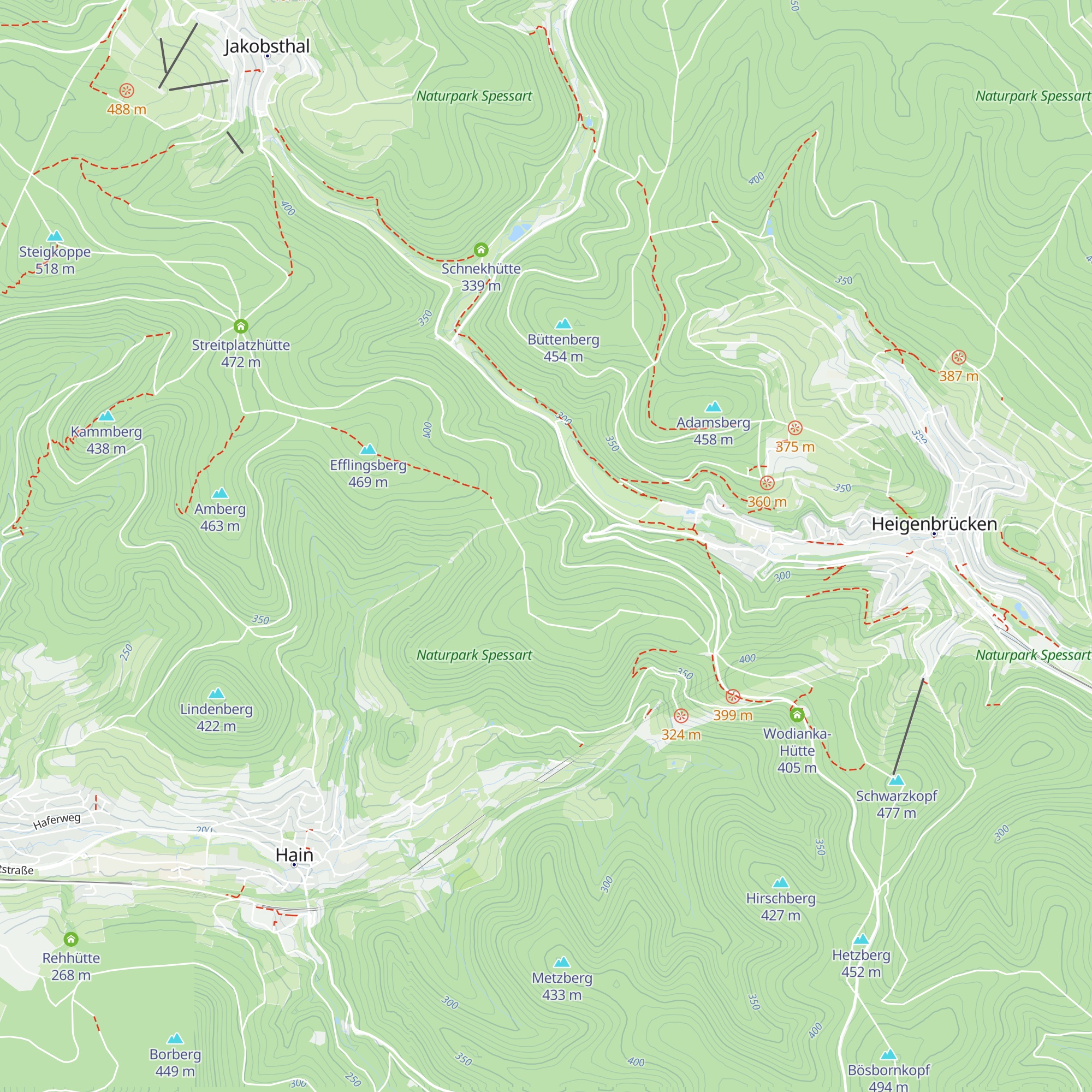 Althütte map
