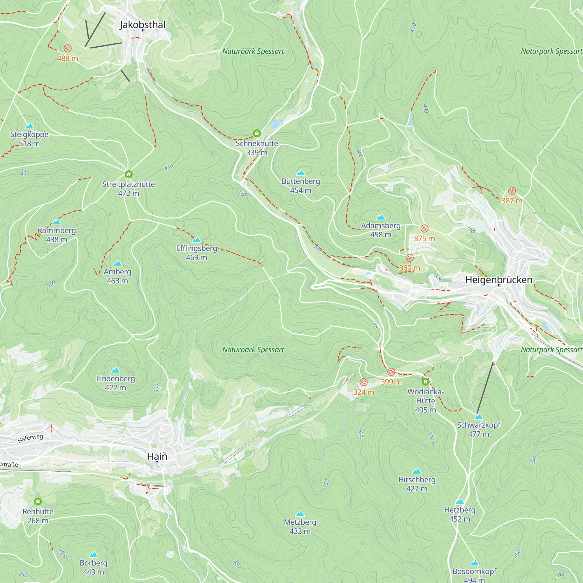 Althütte map