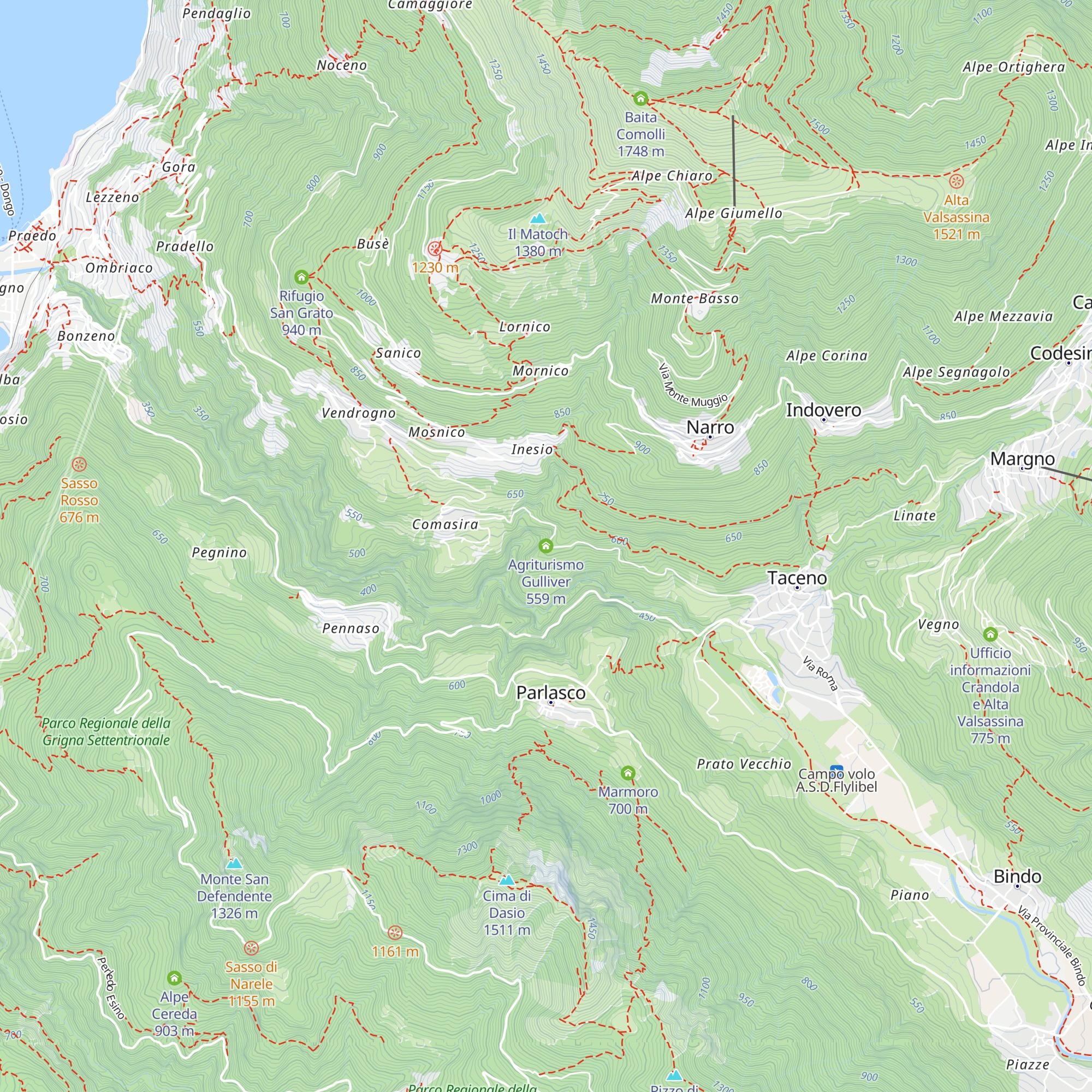 Agriturismo Gulliver map