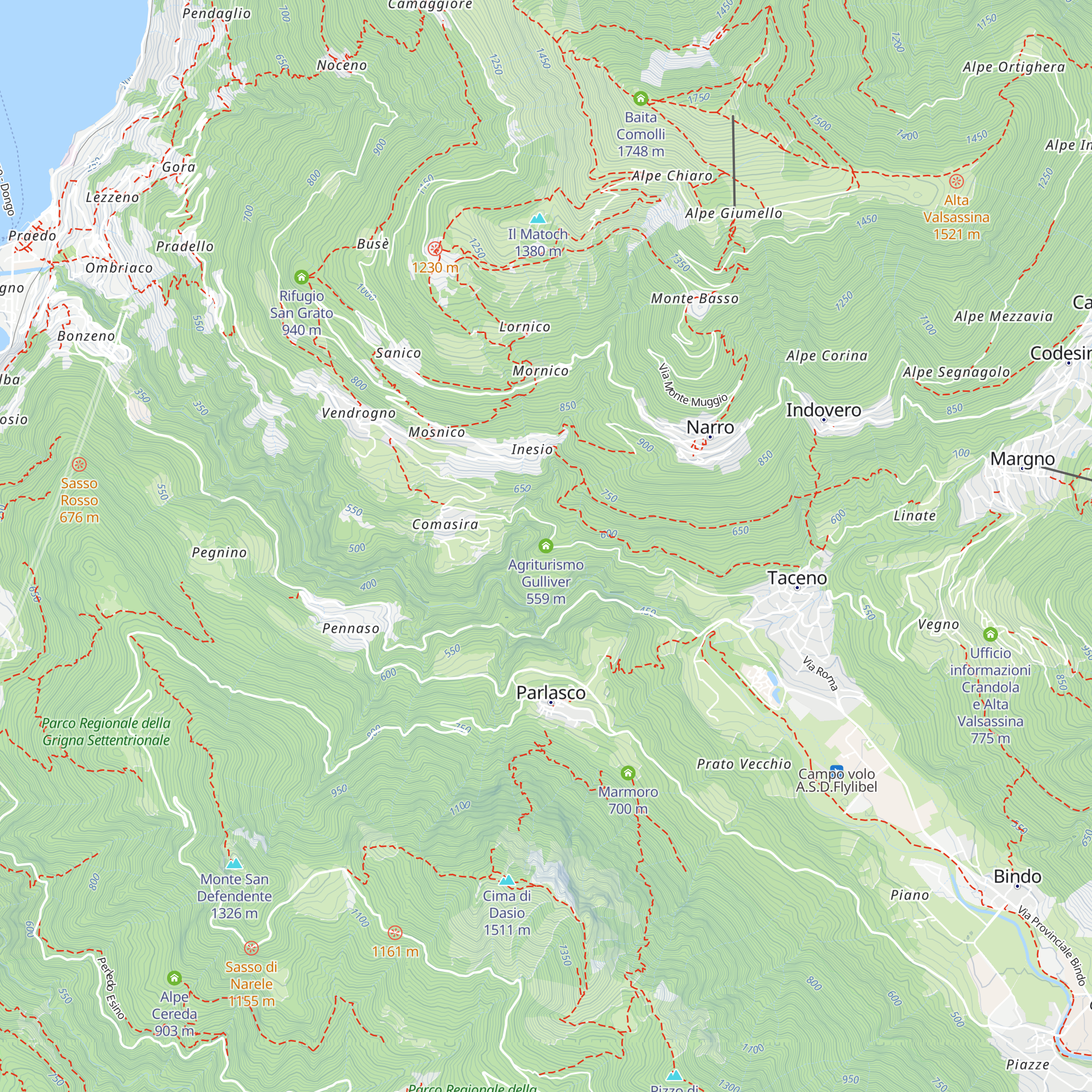 Agriturismo Gulliver map