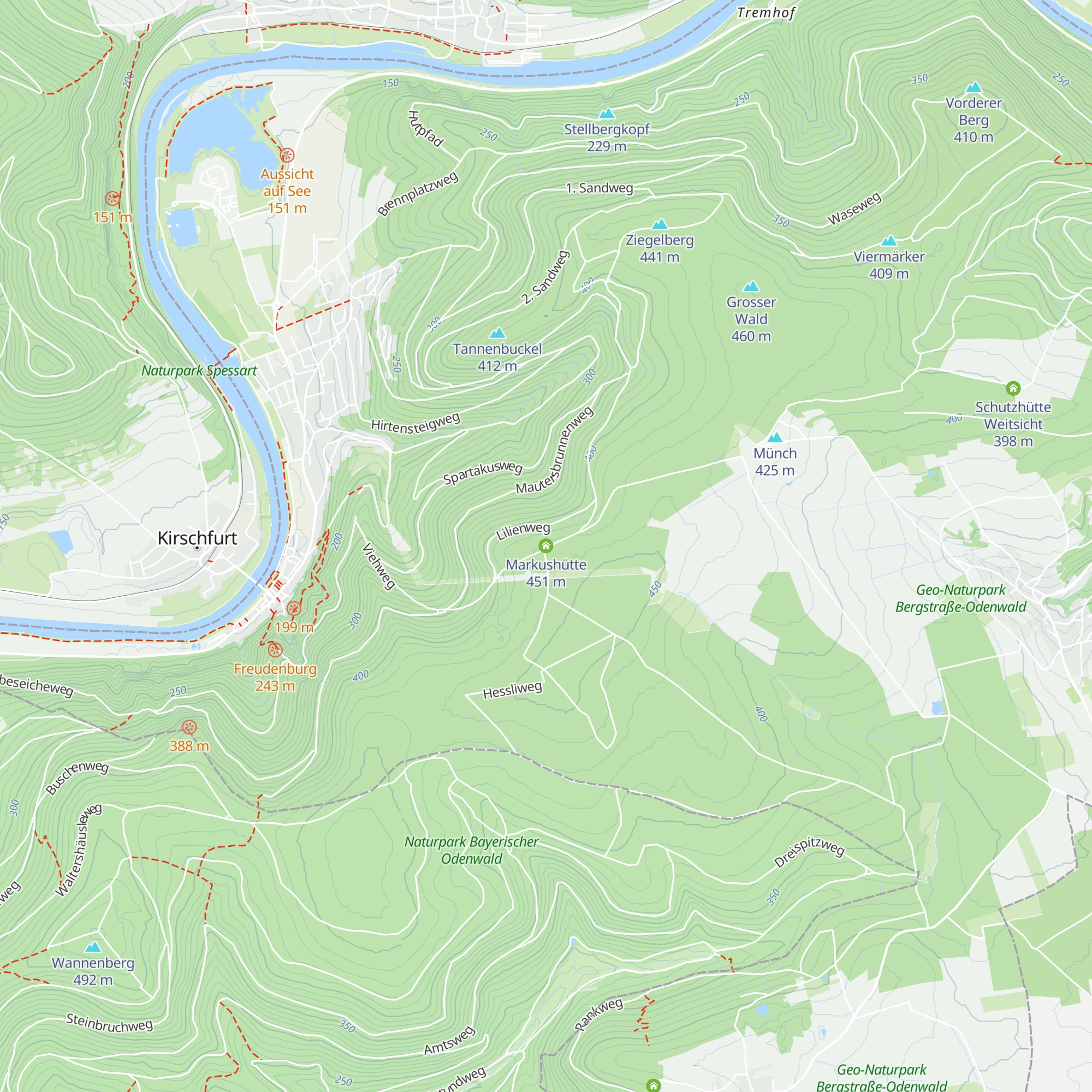 Markushütte map