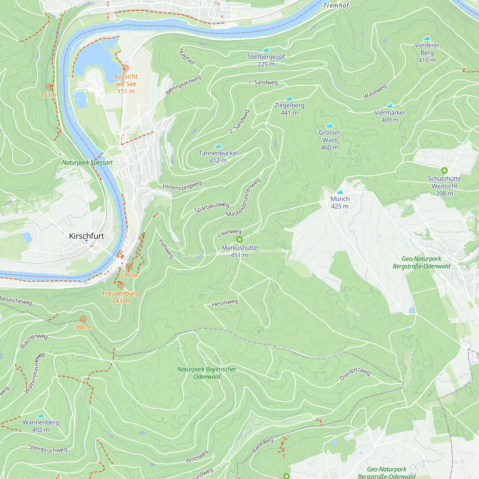 Markushütte map