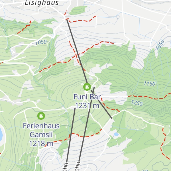 Map of Berggasthaus Oberdorf