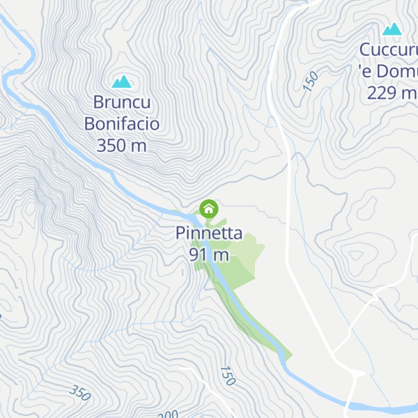 Map of Pinnetta