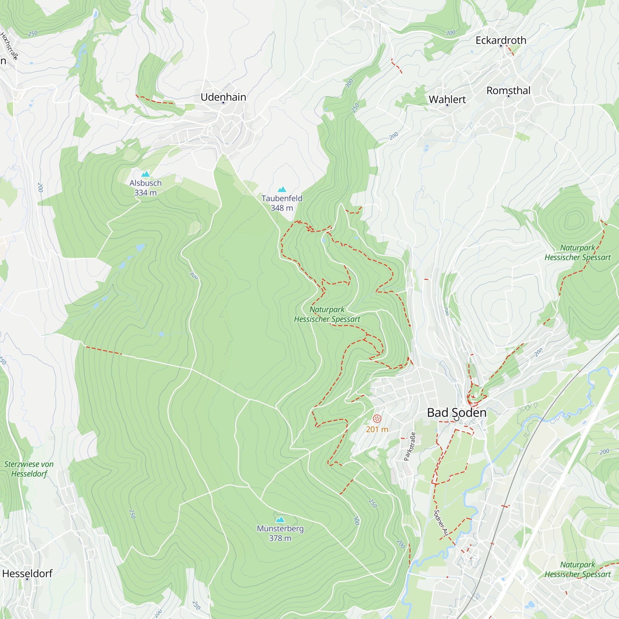 Joseps-Hütte map