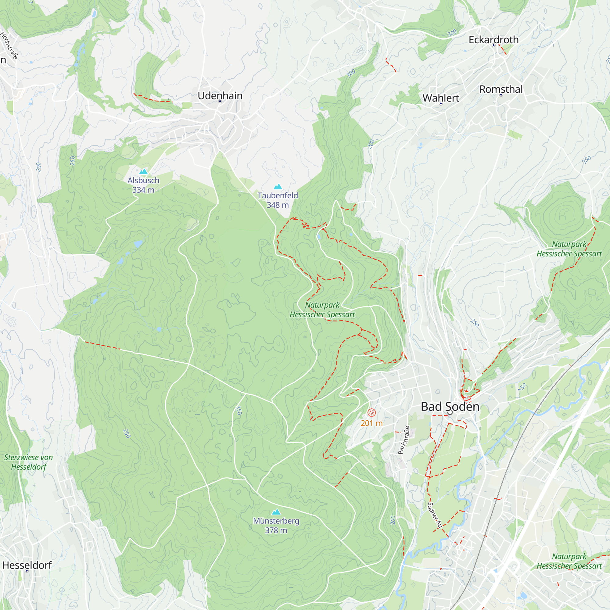 Joseps-Hütte map