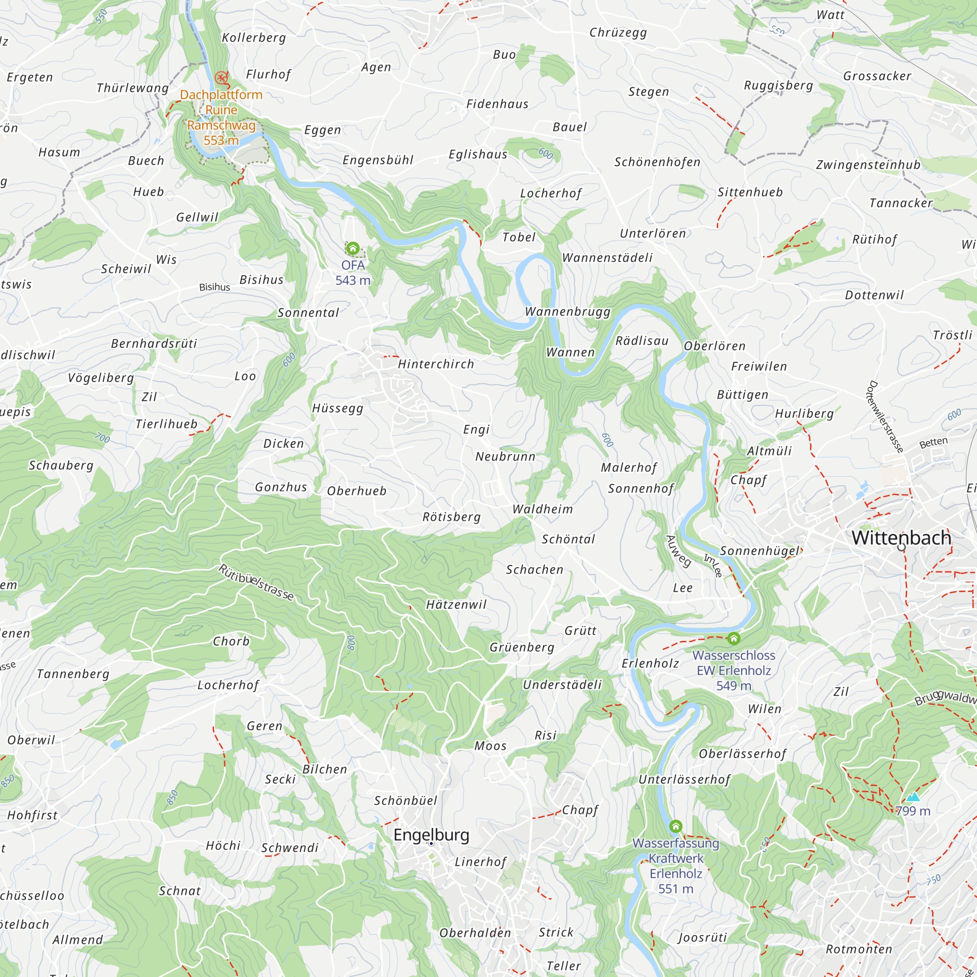 Zeughaus map