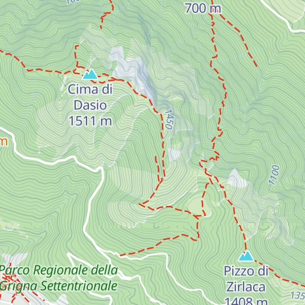 Map of Bivacco Baitello Casis