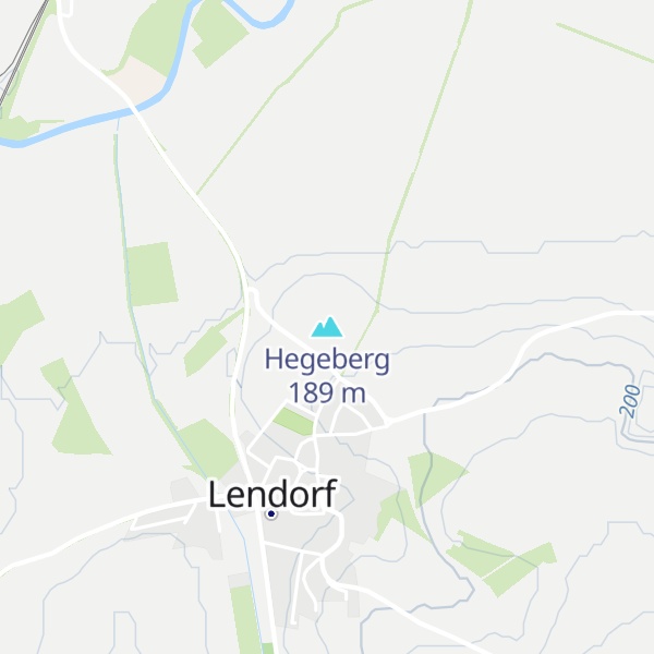 Map of Hegeberg