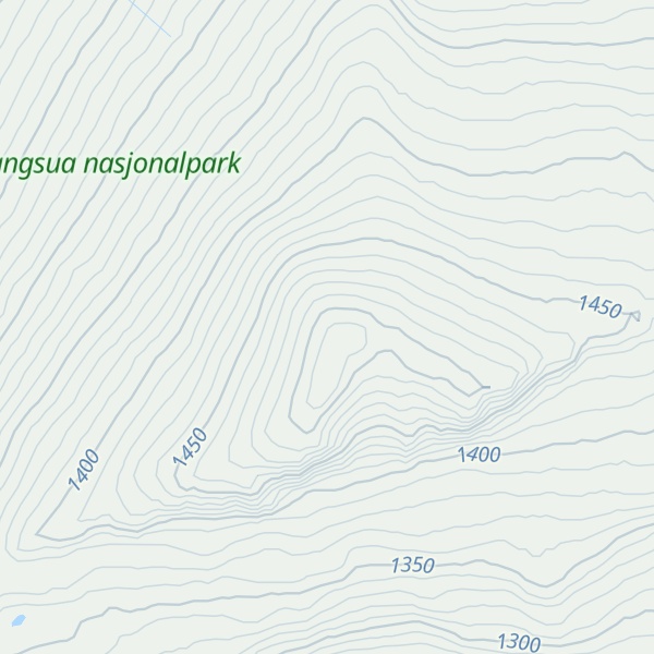 Map of Søre Langsua