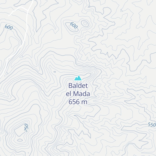 Map of Baldet el Mada