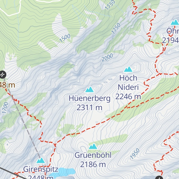 Map of Hüenerberg