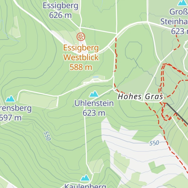 Map of Uhlenstein