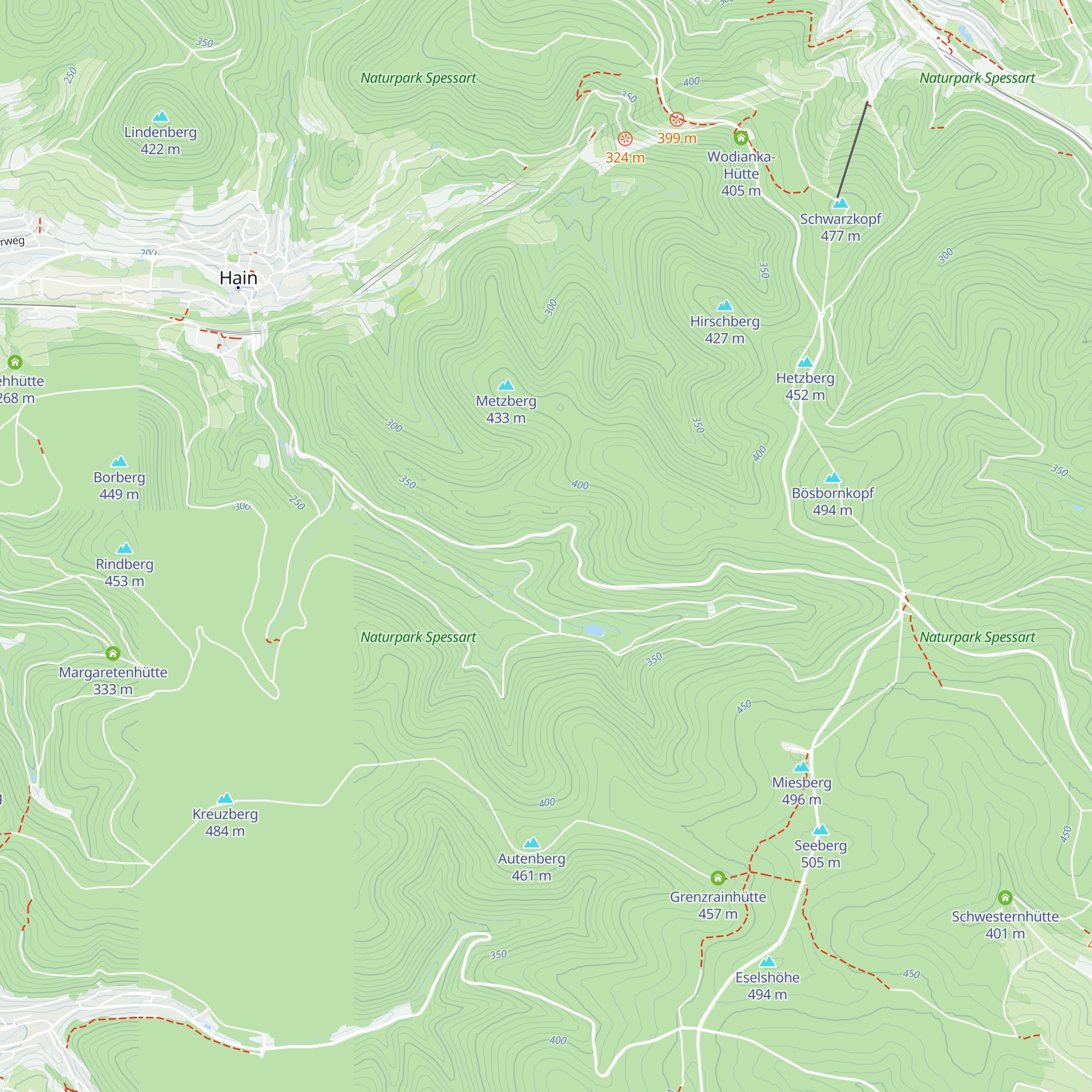 Kahrhütte map