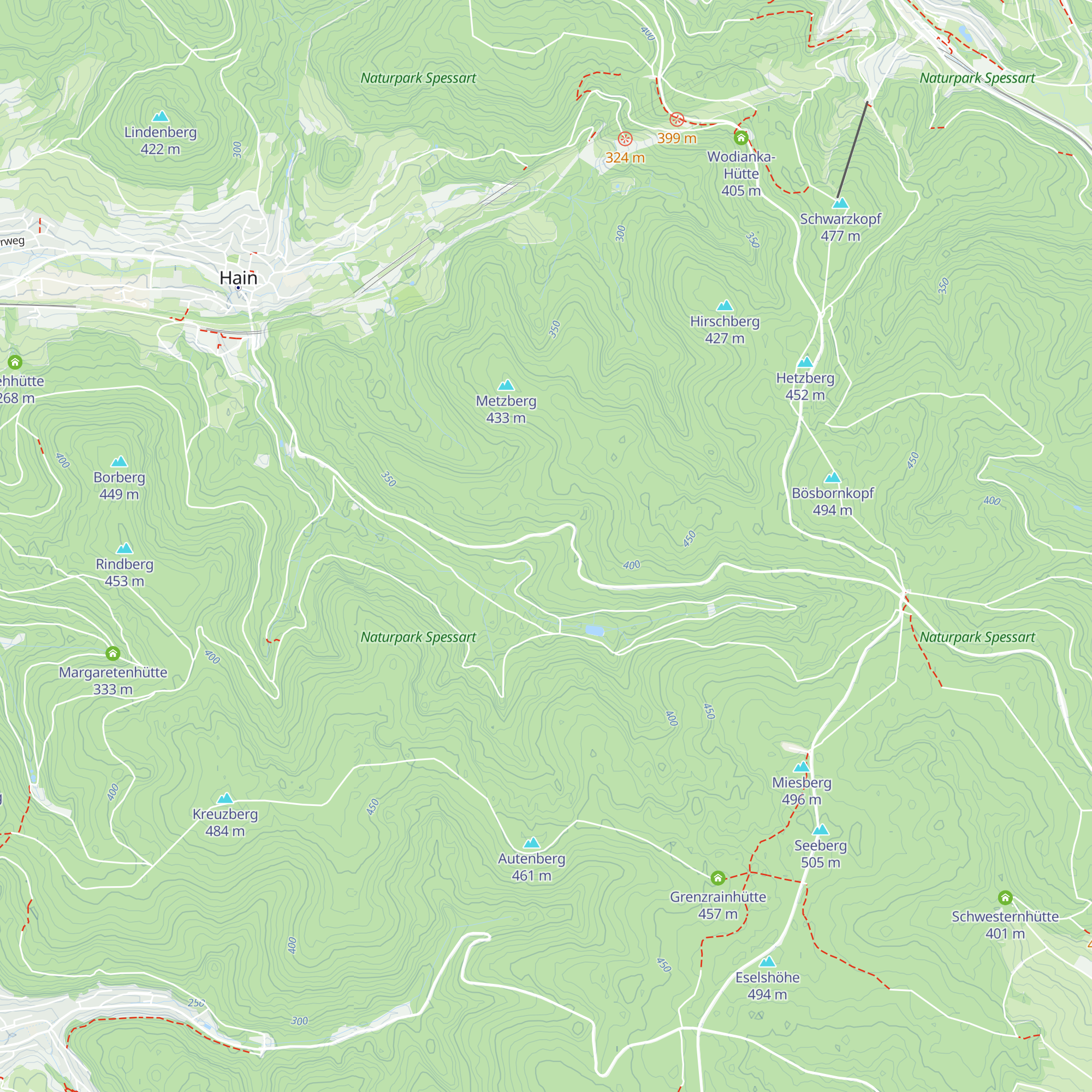 Kahrhütte map