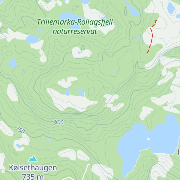Map of Fagerliåsen