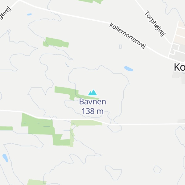 Map of Bavnen