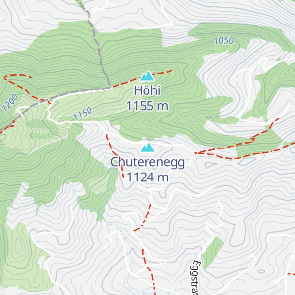 Map of Chuterenegg