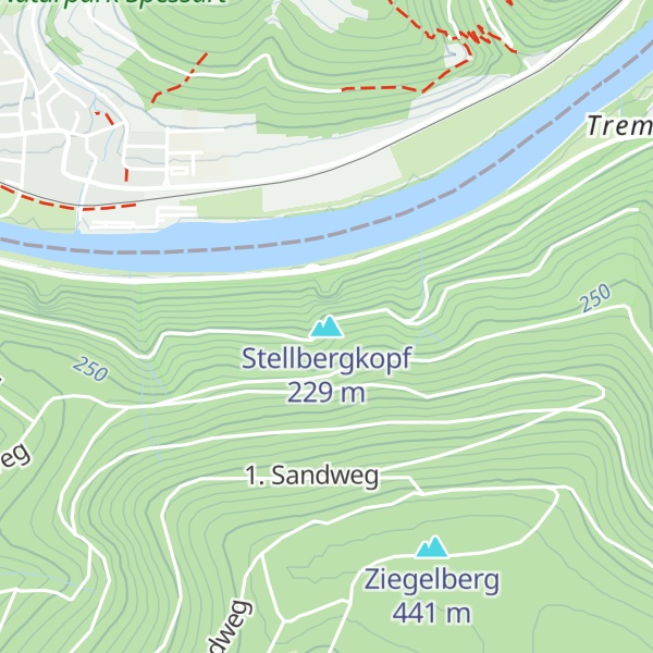 Map of Stellbergkopf