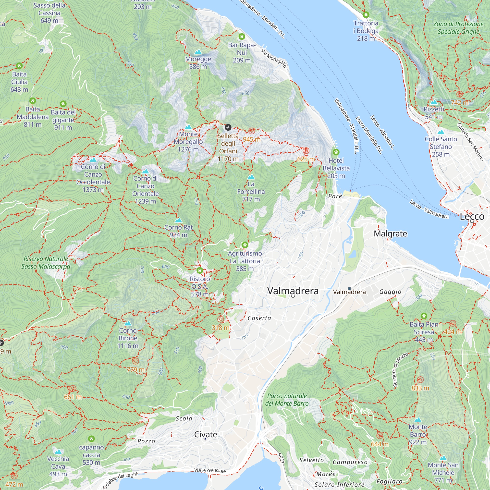 Agriturismo La Fattoria map
