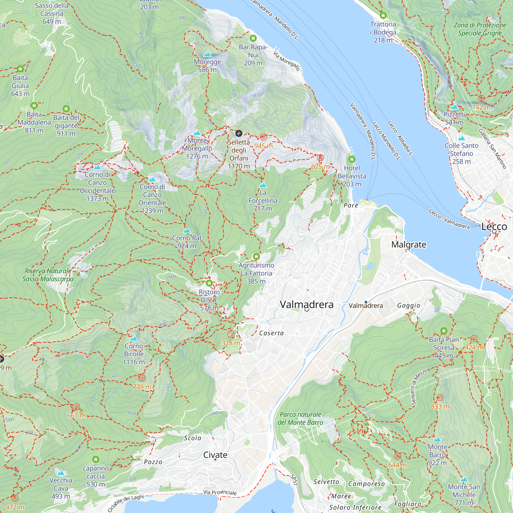 Agriturismo La Fattoria map