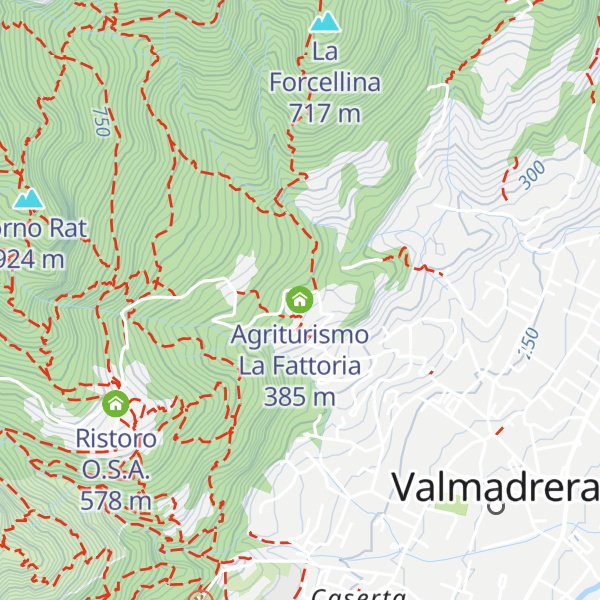 Map of Agriturismo La Fattoria