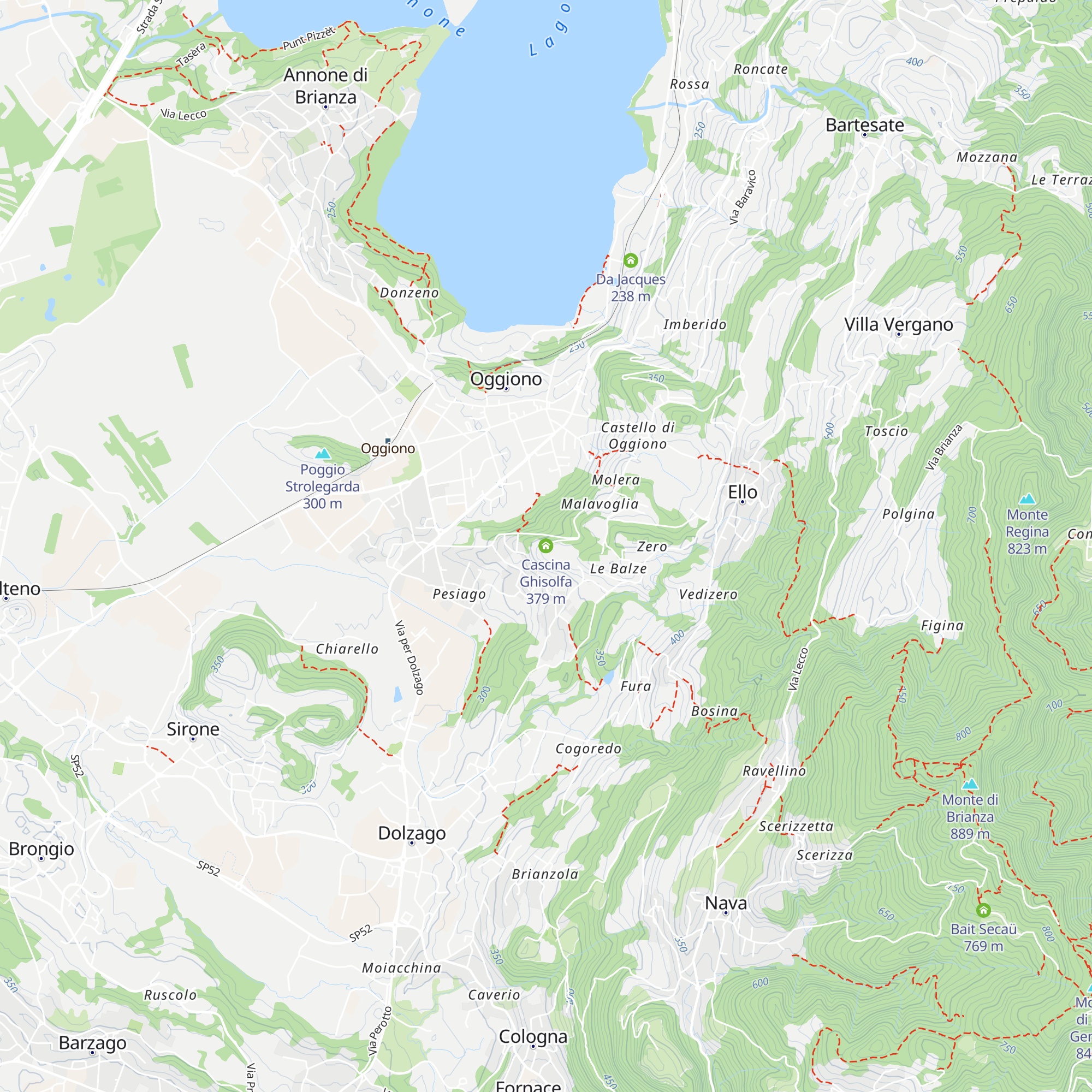 Cascina Ghisolfa map