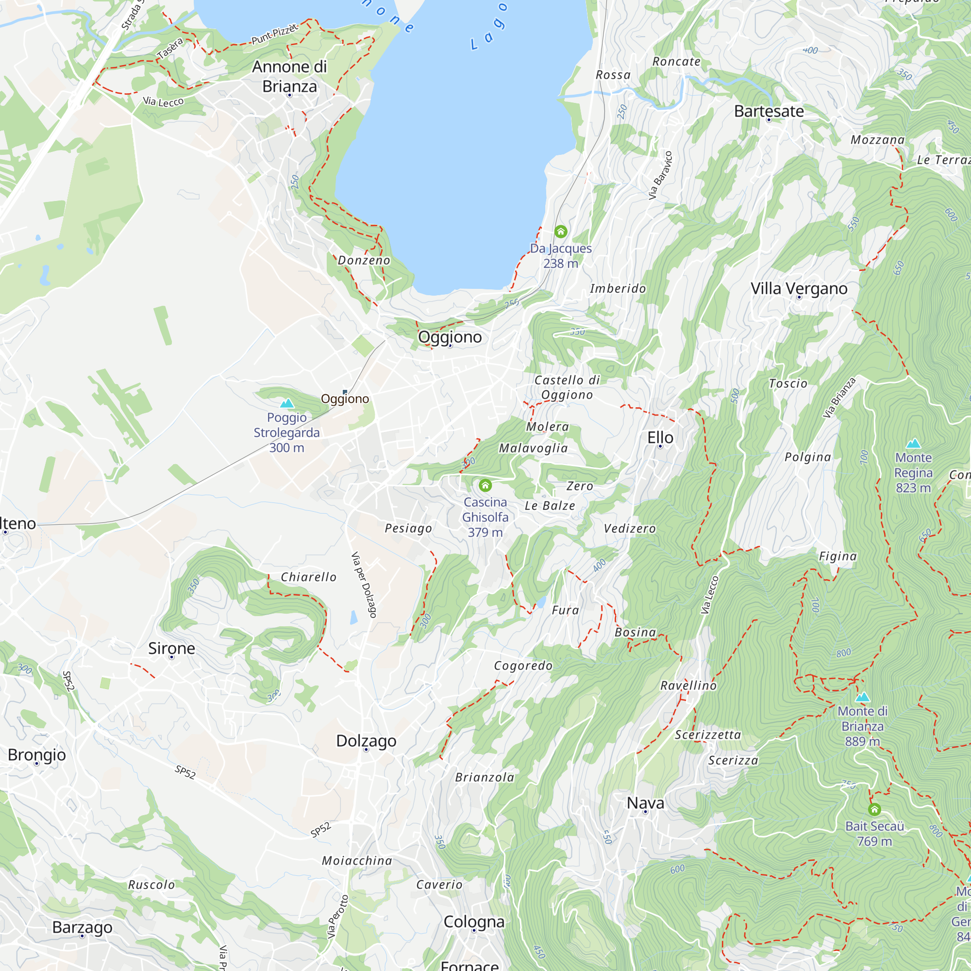 Cascina Ghisolfa map